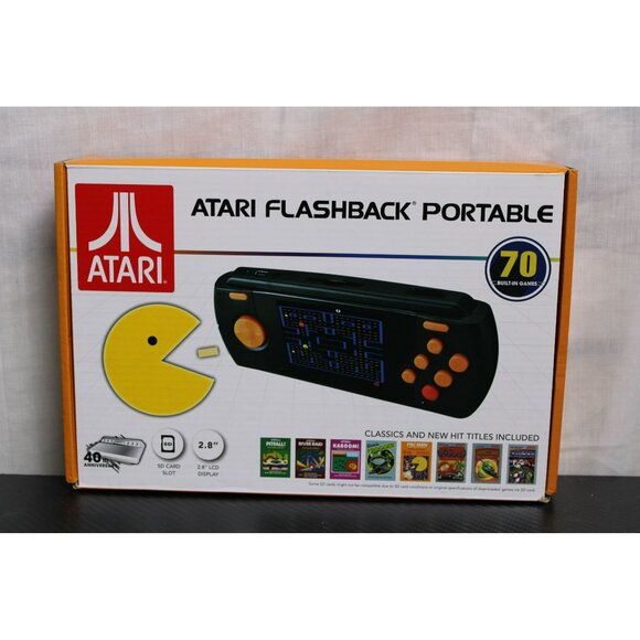 Atari Flashback Portable SD Card Slot 2.8" LCD Display 70 Built-in Games - Picture 7 of 9